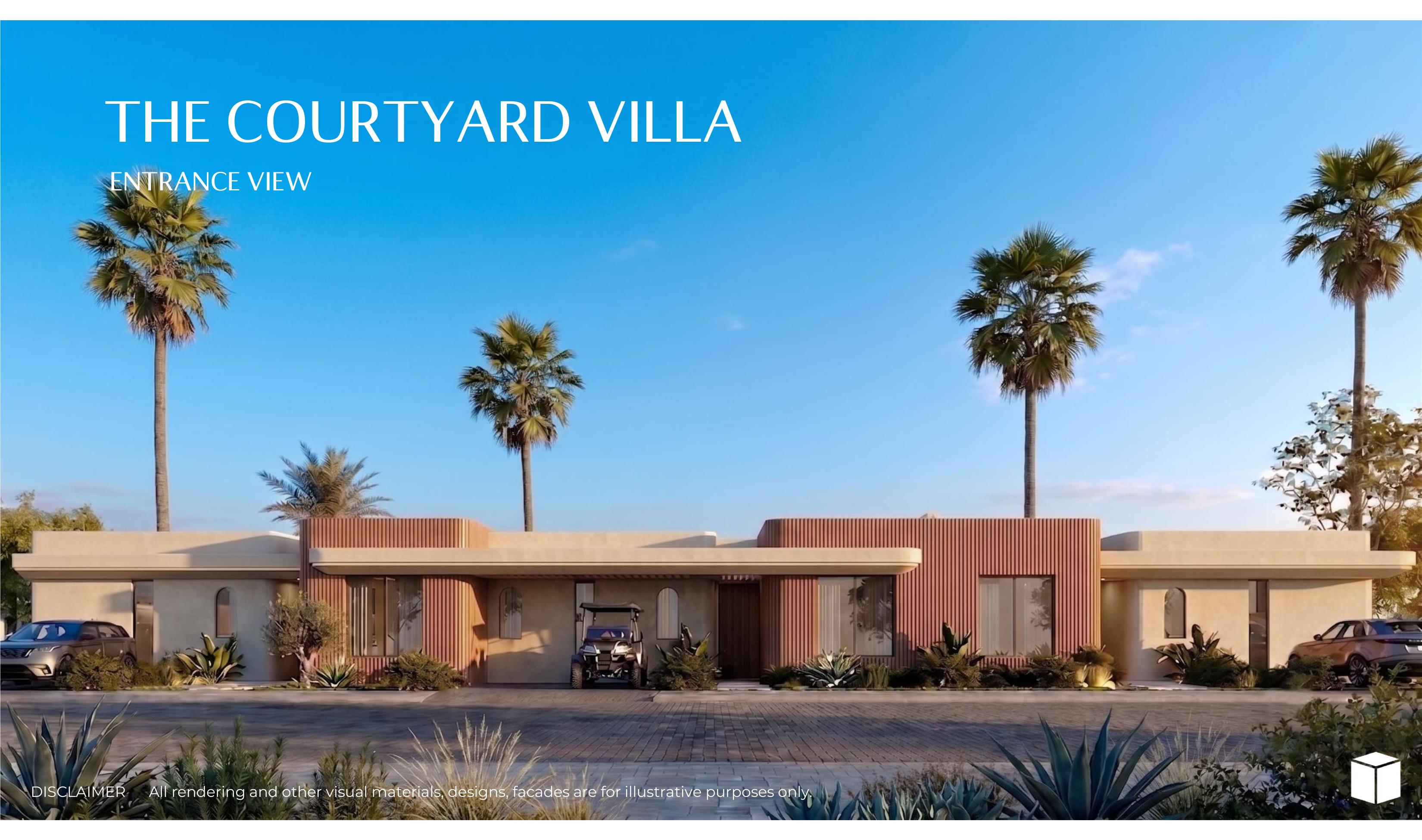 The Courtyard Villa — Entrance