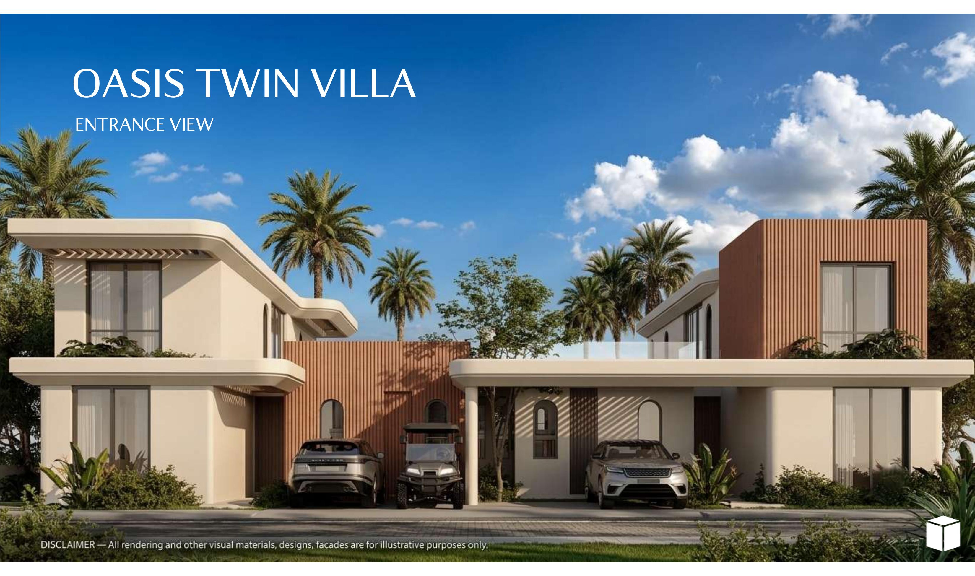 Oasis Twin Villa — Entrance