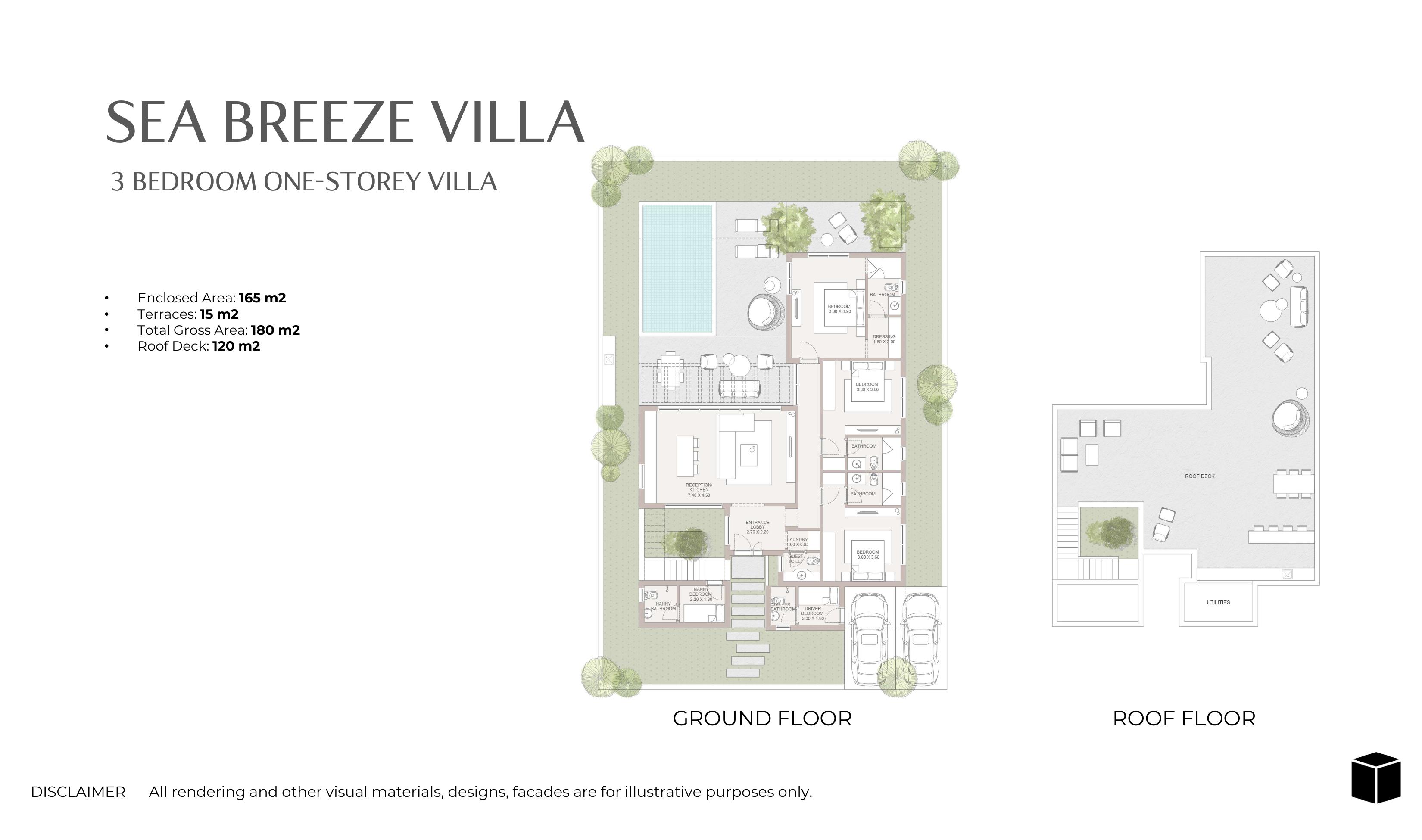 Sea Breeze Villa — Layout & floor plan